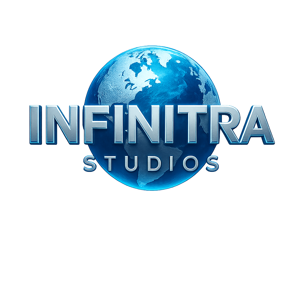 Infinitra Studios - Globe Logo